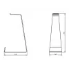 Ausinių laikiklis Multibrackets M Headset Holder Stalo stovas Baltas