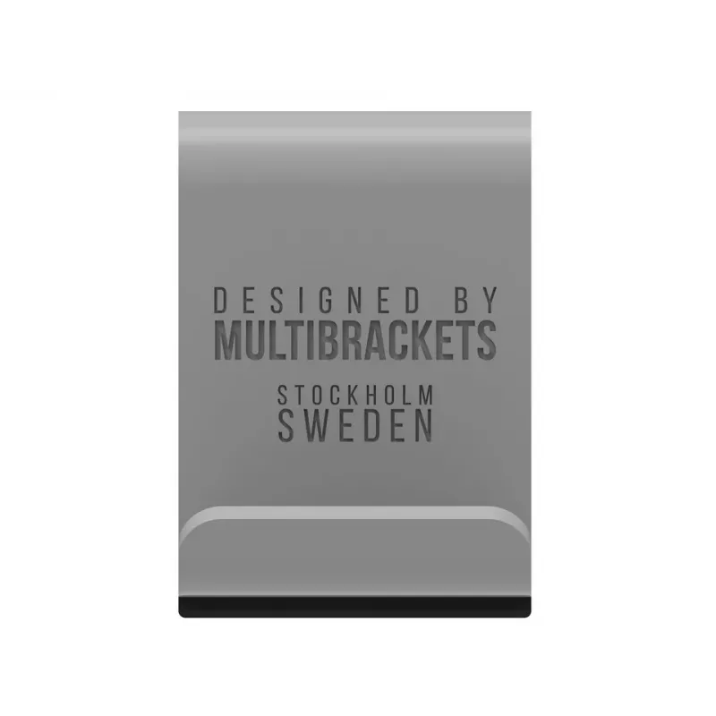 Multibrackets M Headset Holder Desk Sidabrinė, ausinių laikiklis, aliuminis, 52 g, sidabrinis