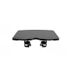 Lentyna Multibrackets M Public Floorstand Shelf Basic 150, juoda, plastikas, plienas