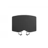 Lentyna Multibrackets M Public Floorstand Shelf Basic 150, juoda, plastikas, plienas