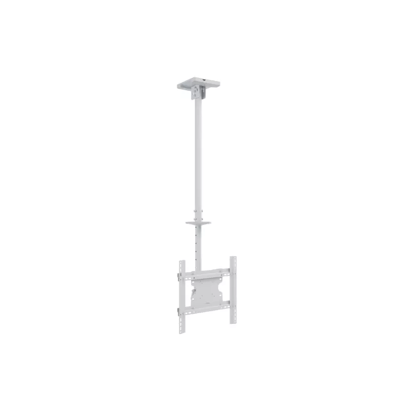 Multibrackets M Public Ceilingmount Medium Single White 3000 Maks. svoris 30 kg Min. ekranas 32 coliai Maks. ekranas 55 coliai