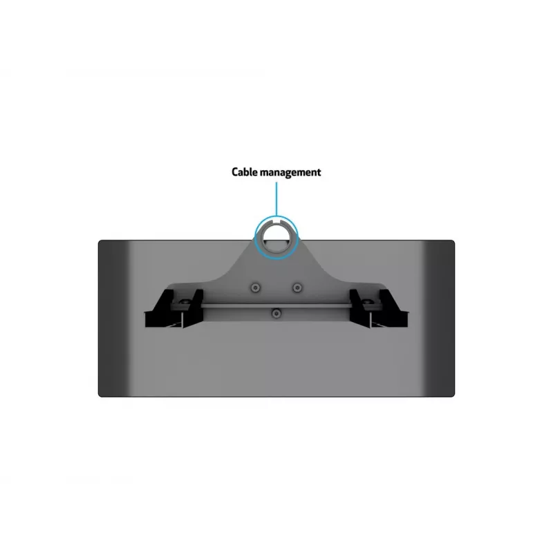 Stalo stovas Multibrackets M VESA Tablestand Turn Juoda X Small MAX 200x200