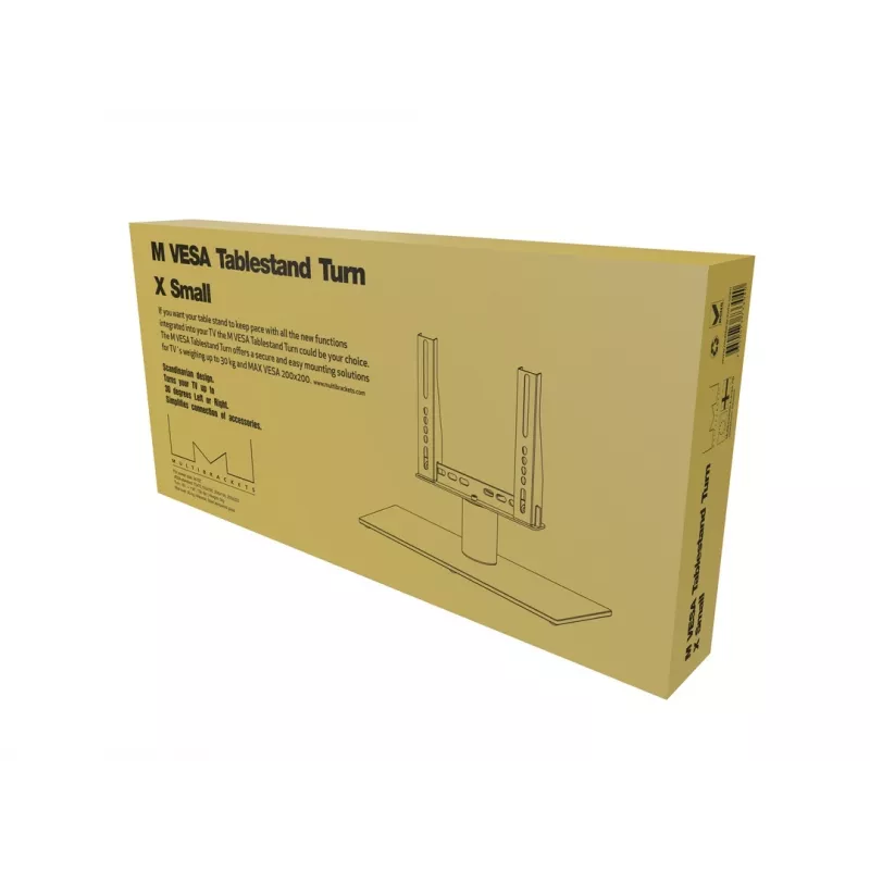 Stalo stovas Multibrackets M VESA Tablestand Turn Juoda X Small MAX 200x200