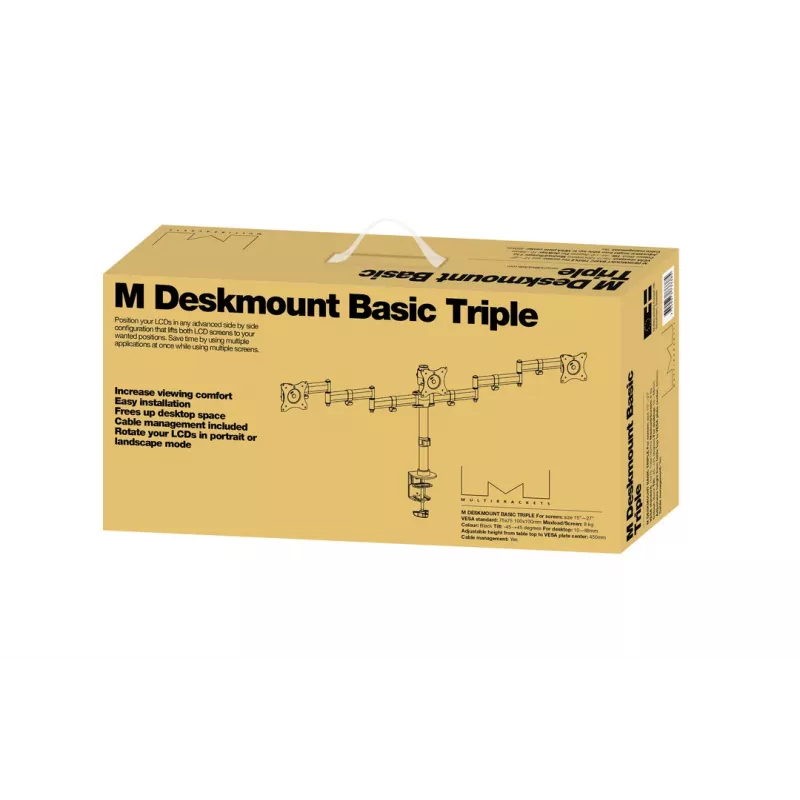 Stalinis laikiklis Multibrackets M Deskmount Basic Triple