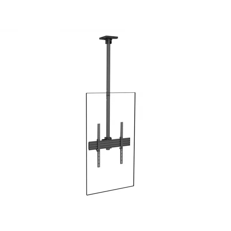 Plokščio ekrano tvirtinimo svirtis Multibrackets M Pro Series Fixed Arms 600 mm, plieninė, juoda, 2 vnt. pakuotėje
