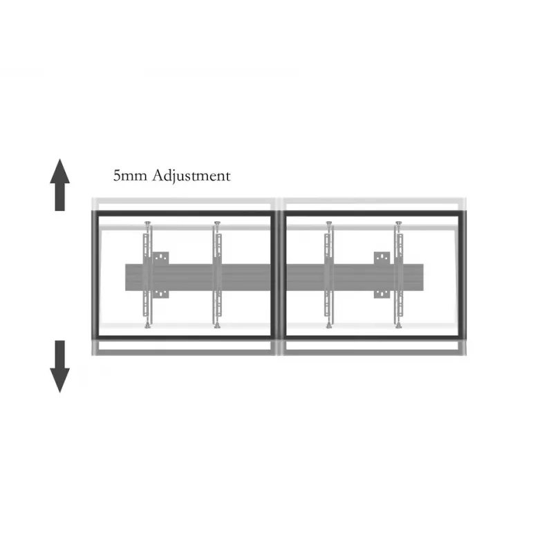 Plokščio ekrano tvirtinimo svirtis Multibrackets M Pro Series Micro-Adjustable Arms 400mm juoda plieninė