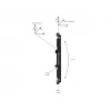 Plokščio ekrano tvirtinimo svirtis Multibrackets M Pro Series Micro-Adjustable Arms 400mm juoda plieninė
