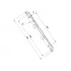 Plokščio ekrano tvirtinimo svirtis Multibrackets M Pro Series Micro-Adjustable Arms 400mm juoda plieninė