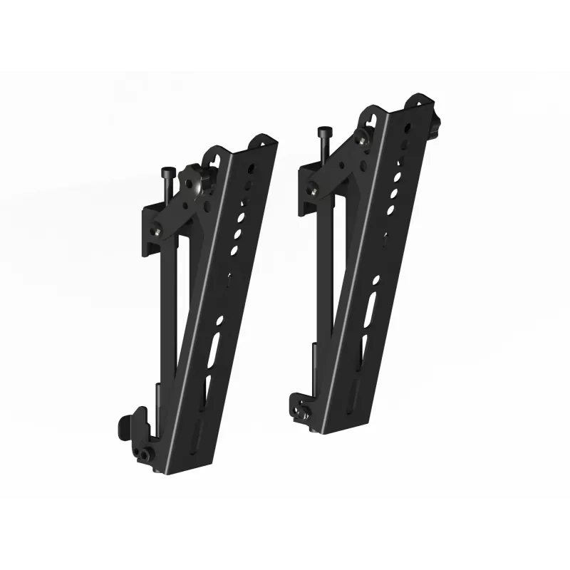 MULTIBRACKETS M Pro Series Tilt Arms 200mm plokščiaekranio tvirtinimo svirtis, juoda, plieninė, 1,5 kg, 2 vnt. pakuotėje