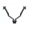Multibrackets M VESA Gas Lift Arm Dual Side by Side Juoda Clamp 20 kg 15-32 inch