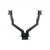 Multibrackets M VESA Gas Lift Arm Dual Side by Side Juoda Clamp 20 kg 15-32 inch