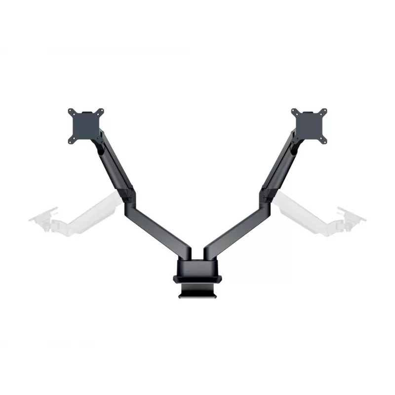 Multibrackets M VESA Gas Lift Arm Dual Side by Side Juoda Clamp 20 kg 15-32 inch