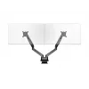 Multibrackets M VESA Gas Lift Arm Dual Side by Side Juoda Clamp 20 kg 15-32 inch