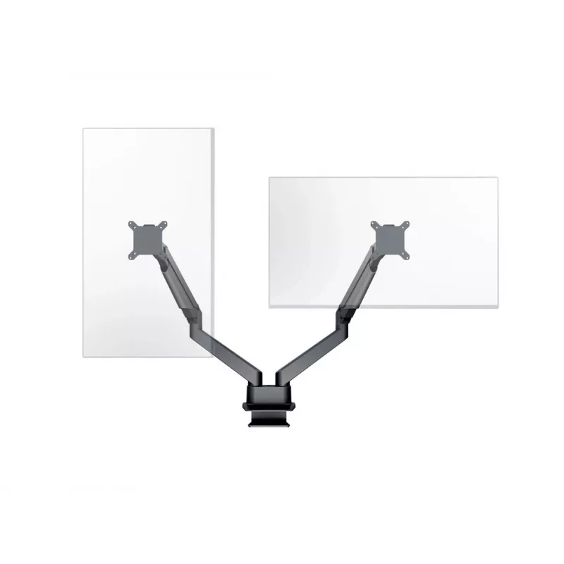 Multibrackets M VESA Gas Lift Arm Dual Side by Side Juoda Clamp 20 kg 15-32 inch