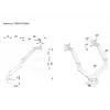 Multibrackets M VESA Gas Lift Arm Dual Side by Side Juoda Clamp 20 kg 15-32 inch