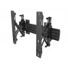 Sieninis laikiklis Multibrackets M Wallmount Pro MBW1U Juodas 30 kg 40-65 col.
