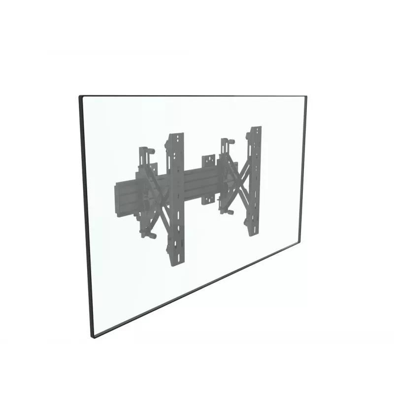 Sieninis laikiklis Multibrackets M Wallmount Pro MBW1U Juodas 30 kg 40-65 col.