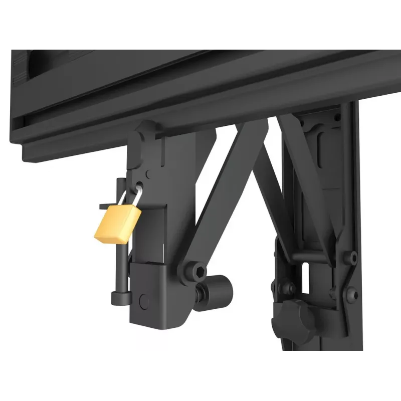 Sieninis laikiklis Multibrackets M Wallmount Pro MBW1U Juodas 30 kg 40-65 col.