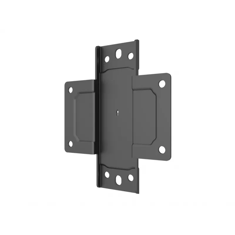 Multibrackets M Pro Series - Wallmount Plate Small, Sieninė plokštė, Juoda, Plienas, 30 kg, Bėgelis, M Pro Series