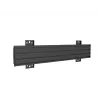 Multibrackets M Pro Series - Wallmount Plate Small, Sieninė plokštė, Juoda, Plienas, 30 kg, Bėgelis, M Pro Series