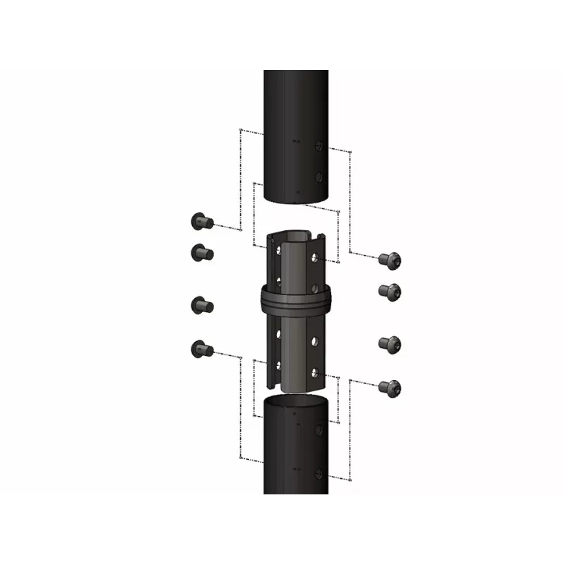 Prailginamojo vamzdžio jungtis Multibrackets M Pro Series Internal Pole Joiner