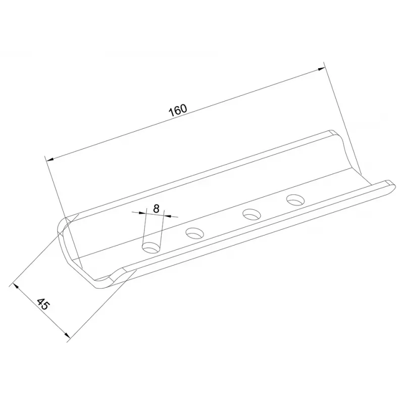 Prailginamojo vamzdžio jungtis Multibrackets M Pro Series Internal Pole Joiner