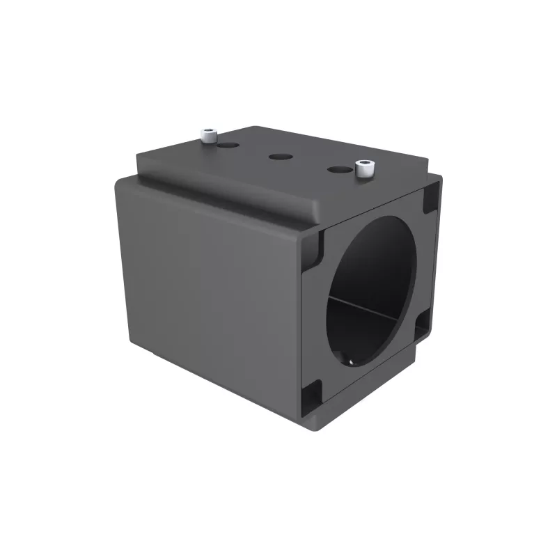 Polio gręžimo įtaisas MULTIBRACKETS M Pro Series — plieninis korpusas, juodas, 76,5×78,2 mm, 1,5 kg