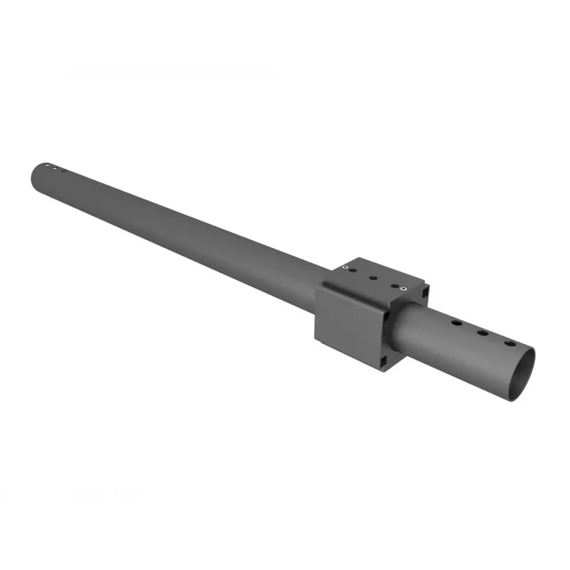 Polio gręžimo įtaisas MULTIBRACKETS M Pro Series — plieninis korpusas, juodas, 76,5×78,2 mm, 1,5 kg