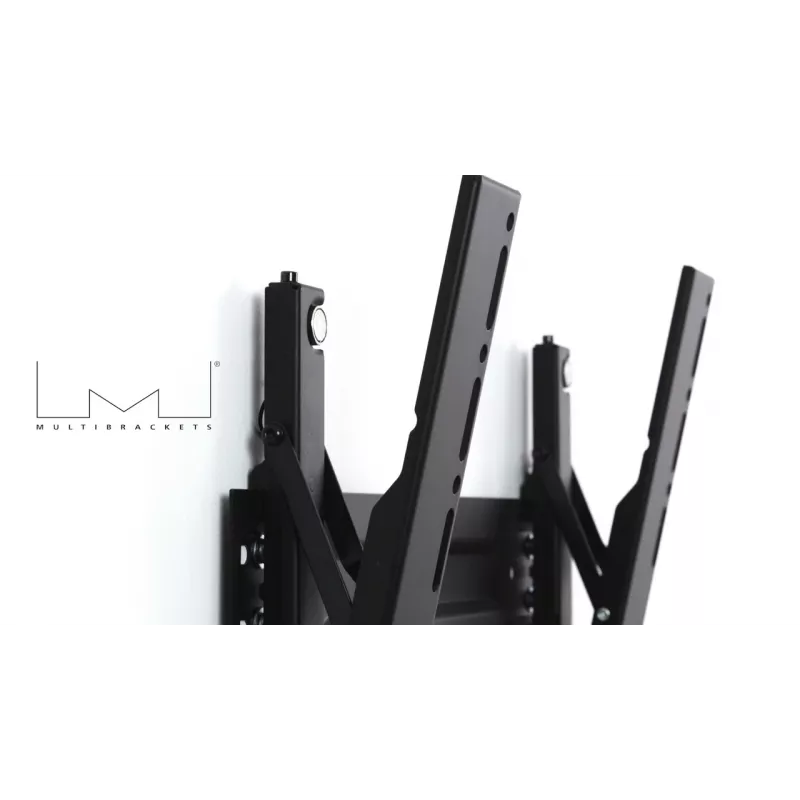 Multibrackets M VESA itin plonas pasukamas sieninis laikiklis Tilt 400 MAX, 81,3 cm (32 col.), 139,7 cm (55 col.), 100 x 100 mm, 400 x 400 mm, plastikas, plienas, juodas