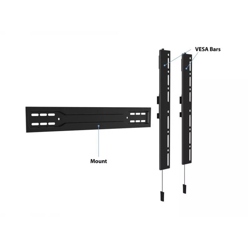 Multibrackets M VESA Wallmount Super plonas Fixed 600 MAX 35 kg 32-100 col.