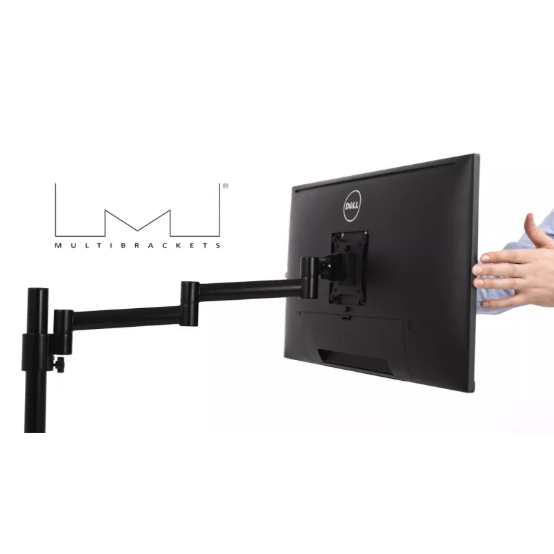 Stalinis laikiklis Multibrackets M VESA Deskmount Officeline Single II Juoda