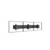 Multibrackets M Pro Series - Monitorio laikiklis Flex Pro 75/100, Laikiklis, Juoda, Plienas, 20 kg, Lubos/Grindys, Pro Series