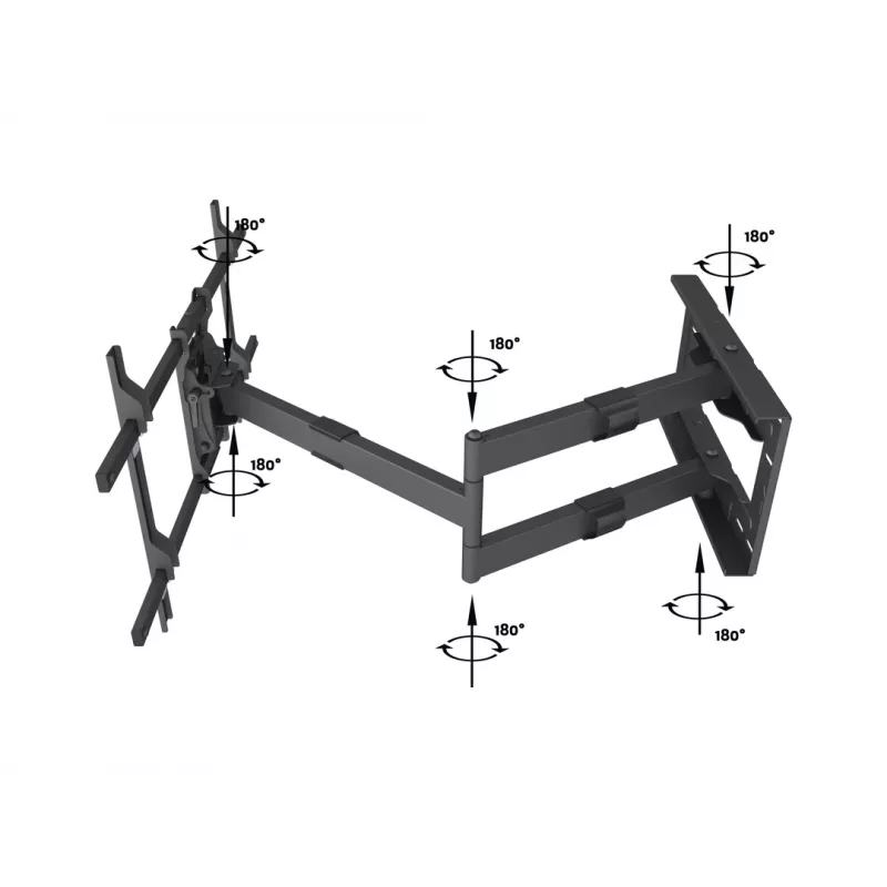 Multibrackets M Universalus ilgo siekio laikiklis 1010 mm HD Vienas 40 kg 42–75 coliams