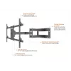 Multibrackets M Universal Long Reach Arm 910mm HD, Dual