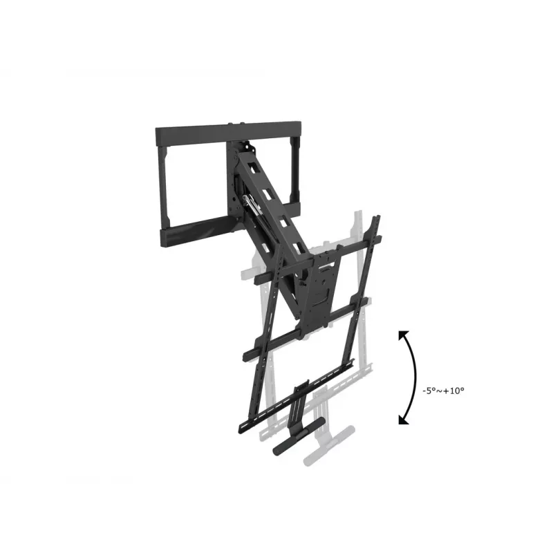 Multibrackets M Pull Down Full Motion Flexarm – spyruoklinis televizoriaus laikiklis (40 inch–65 inch, iki 28 kg)