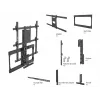 Multibrackets M Pull Down Full Motion Flexarm – spyruoklinis televizoriaus laikiklis (40 inch–65 inch, iki 28 kg)