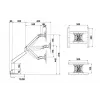 Multibrackets M VESA Gas Lift XL Single Juoda