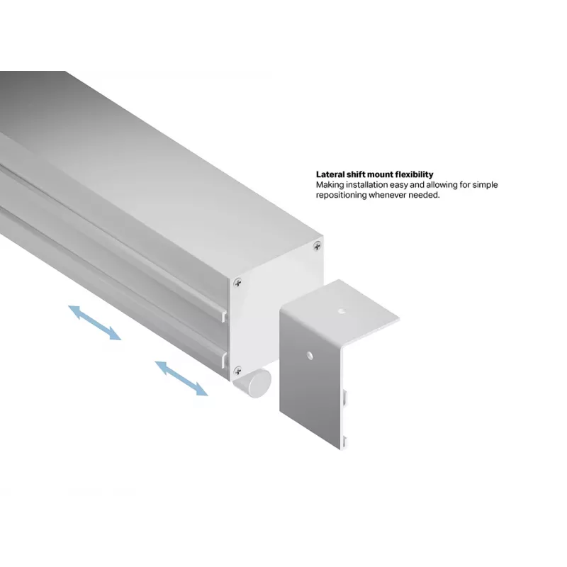 Multibrackets M 1:1 rankinė projekcinė drobė 240x240, 135 colių balta versija