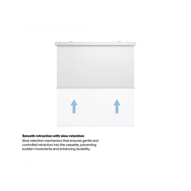 Multibrackets M 1:1 rankinė projekcinė drobė 240x240, 135 colių balta versija