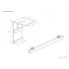 Multibrackets M 1:1 rankinė projekcinė drobė 240x240, 135 colių balta versija