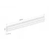 Multibrackets M Pro Series vieno ekrano bėgelis 100cm juodas