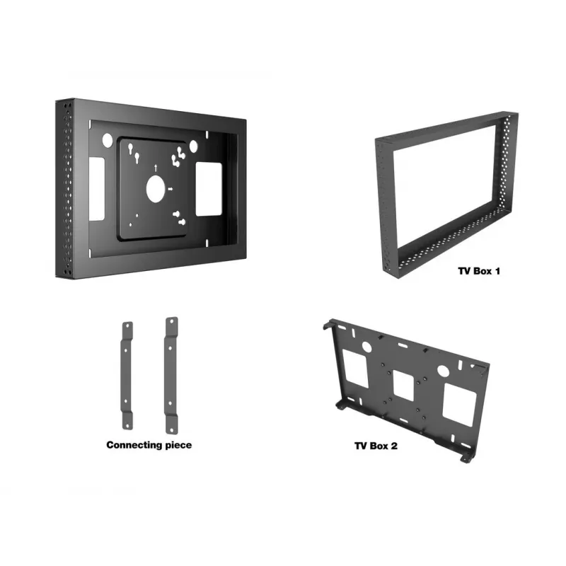Multibrackets M Pro Series - korpusas 13 colių QB13R & QB13R-T juodas