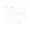 Korpusas MULTIBRACKETS M Pro Series ELO 10 colių monitoriams – plieninis, juodas, 2 kg