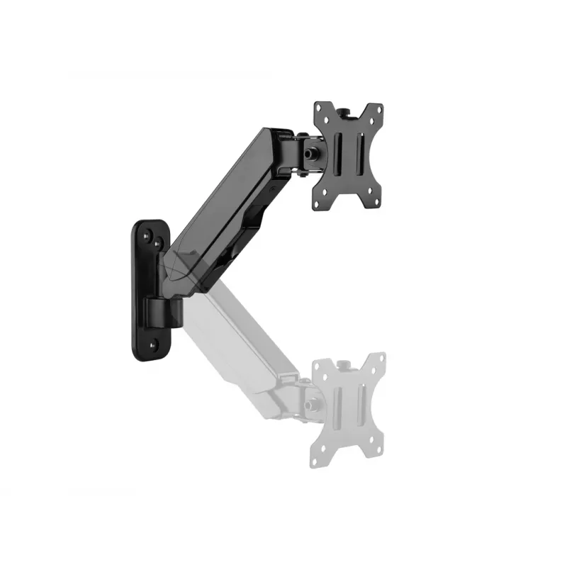 Multibrackets M Monitormount Wall Basic Single juodas 8 kg 43,2–81,3 cm (17–32 col.)