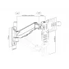 Multibrackets M Monitormount Wall Basic Single juodas 8 kg 43,2–81,3 cm (17–32 col.)