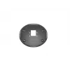 Grommet base MULTIBRACKETS M Deskmount HD — aliuminis korpusas, juodas, Ø 21 cm, H 40 mm, 500 g