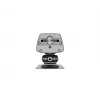 Grommet base MULTIBRACKETS M Deskmount HD — aliuminis korpusas, juodas, Ø 21 cm, H 40 mm, 500 g