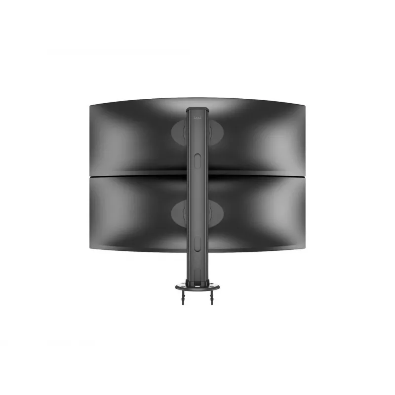 Grommet base MULTIBRACKETS M Deskmount HD — aliuminis korpusas, juodas, Ø 21 cm, H 40 mm, 500 g