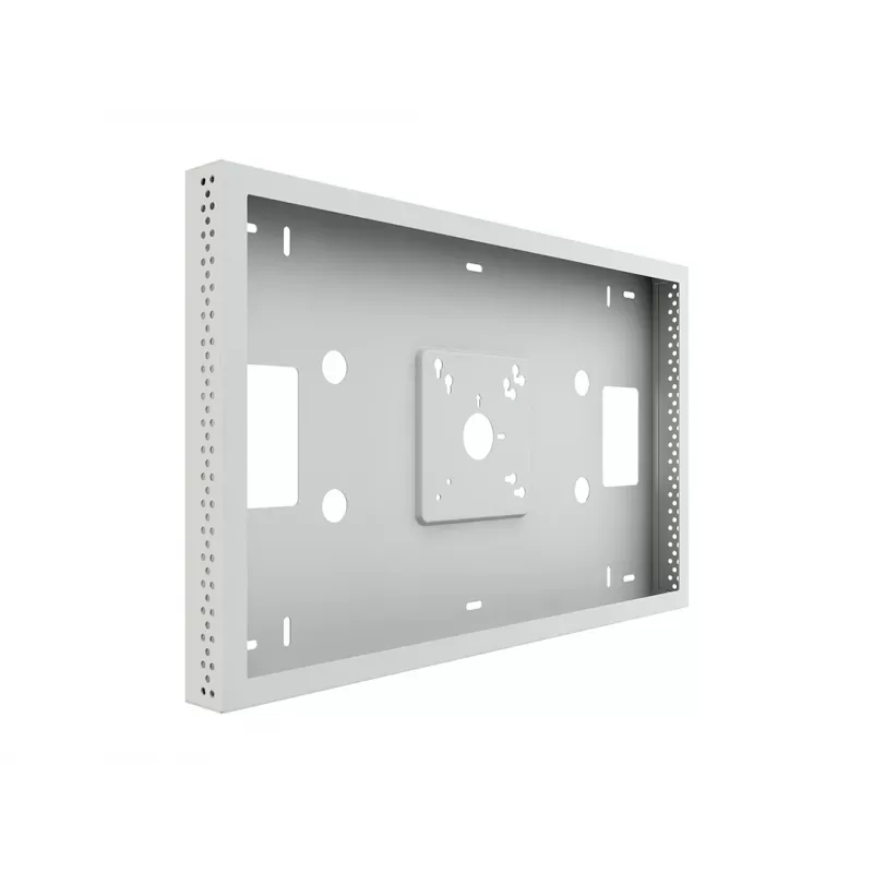 Multibrackets M Pro serijos korpusas QB24R QB24R-T baltas plieninis, horizontalus