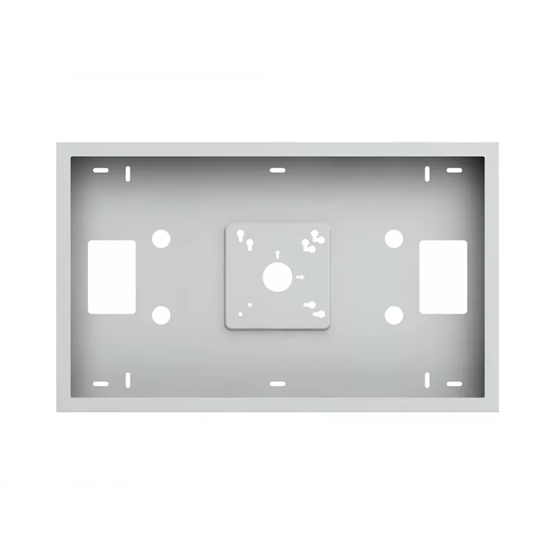Multibrackets M Pro serijos korpusas QB24R QB24R-T baltas plieninis, horizontalus